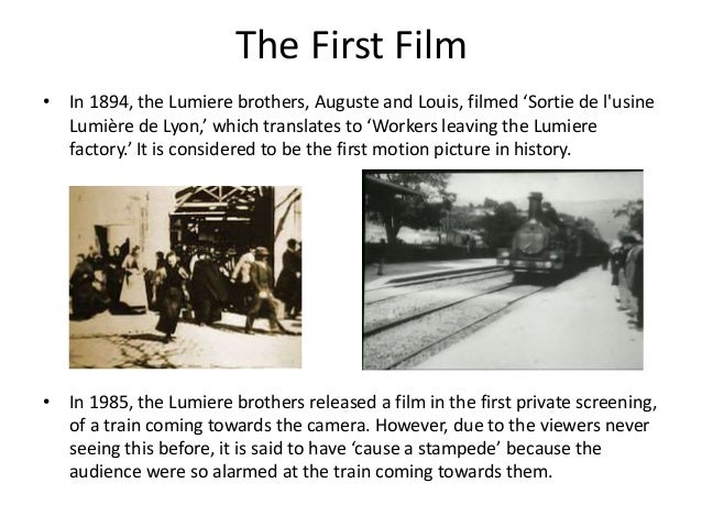 history of cinema pdf film history facts